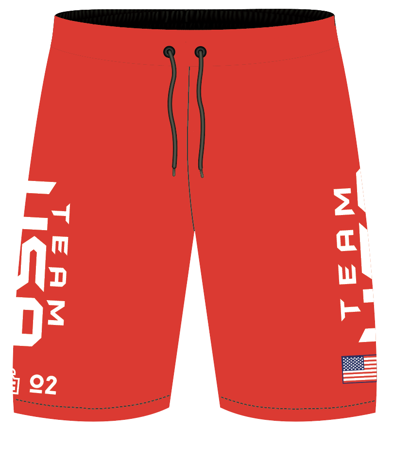 Team USA Shorts - Red