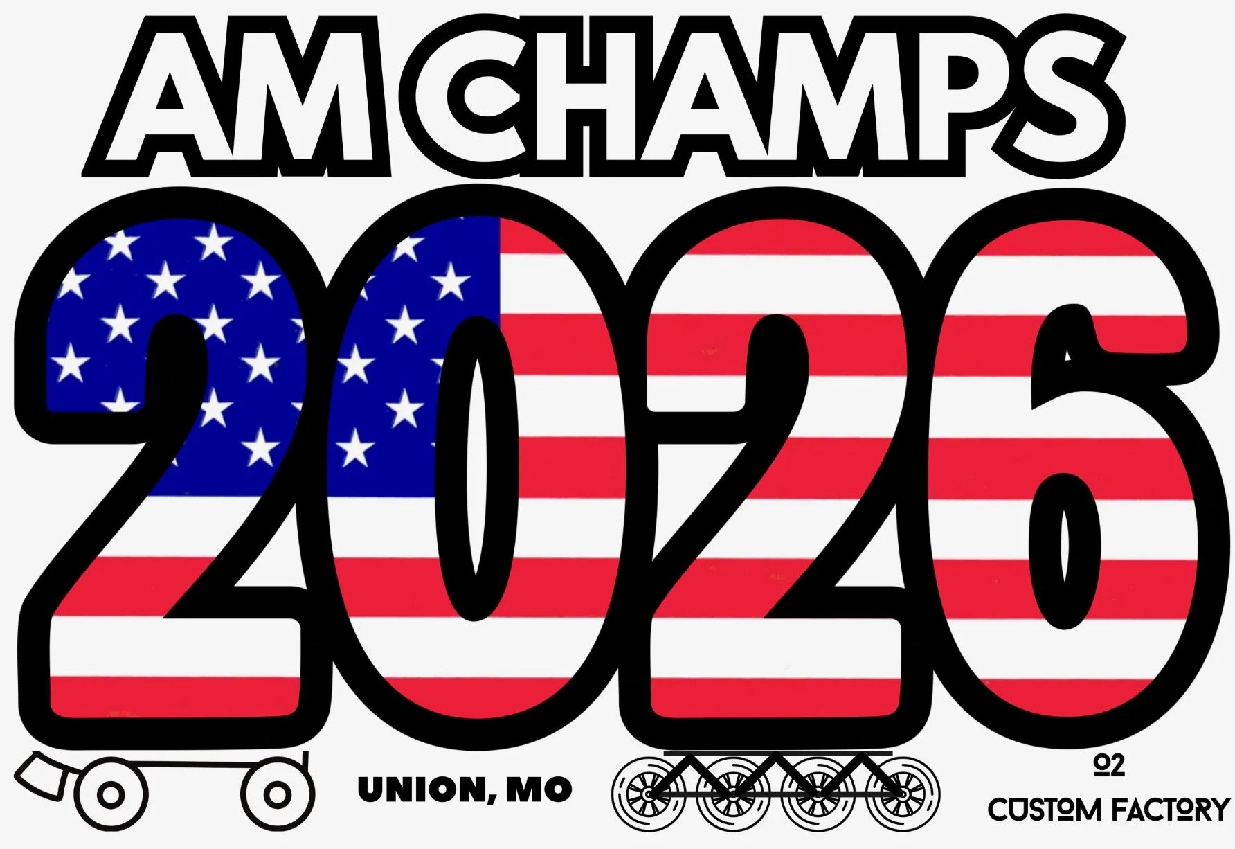 AM CHAMPS 2026 - SKATE SHIRT
