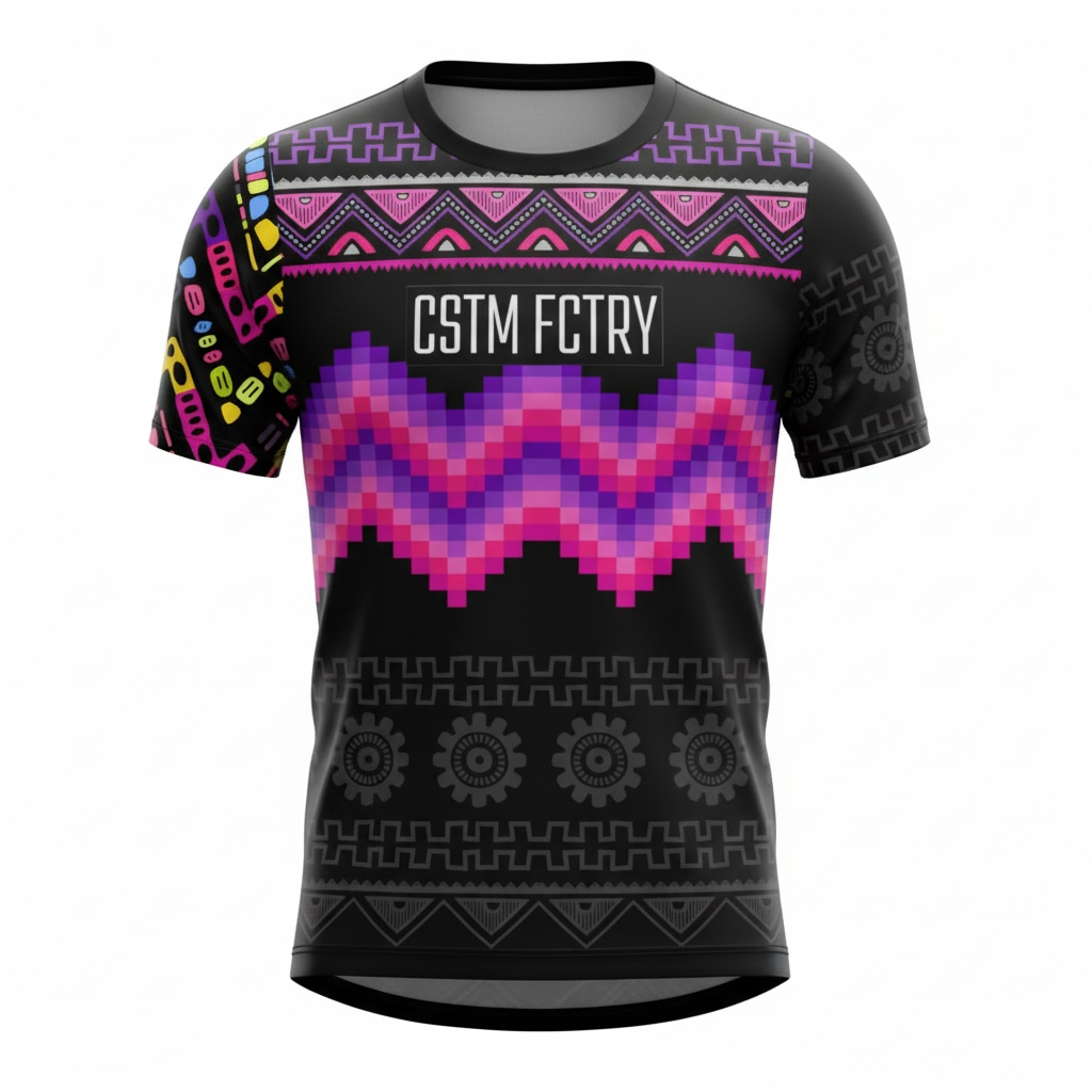 NEON PULSE RUN TECH SHIRT