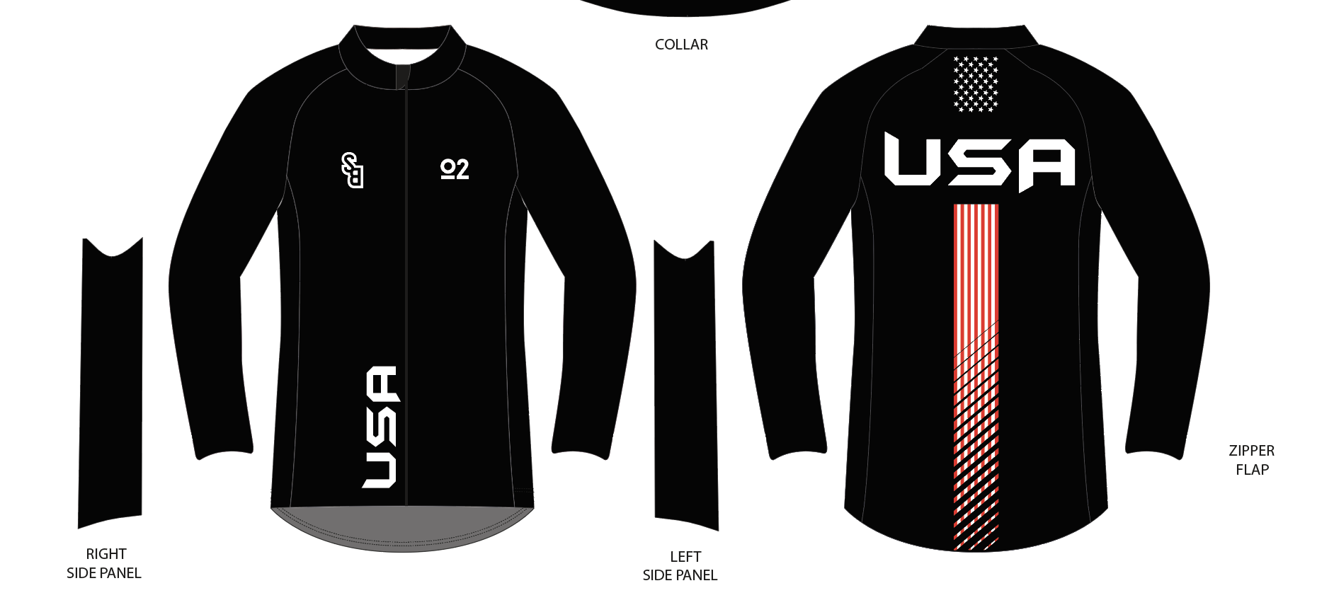 Warm Up Jacket - Black