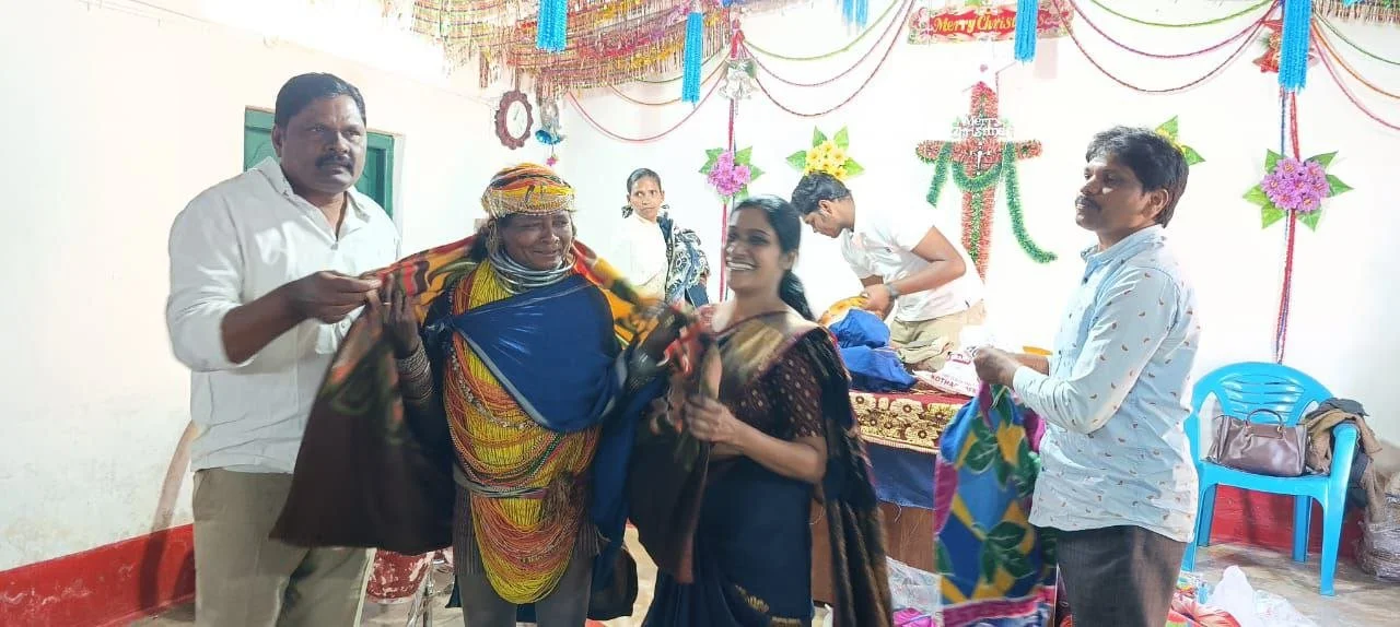 Women Receiving Blankets in South Asia .jpg