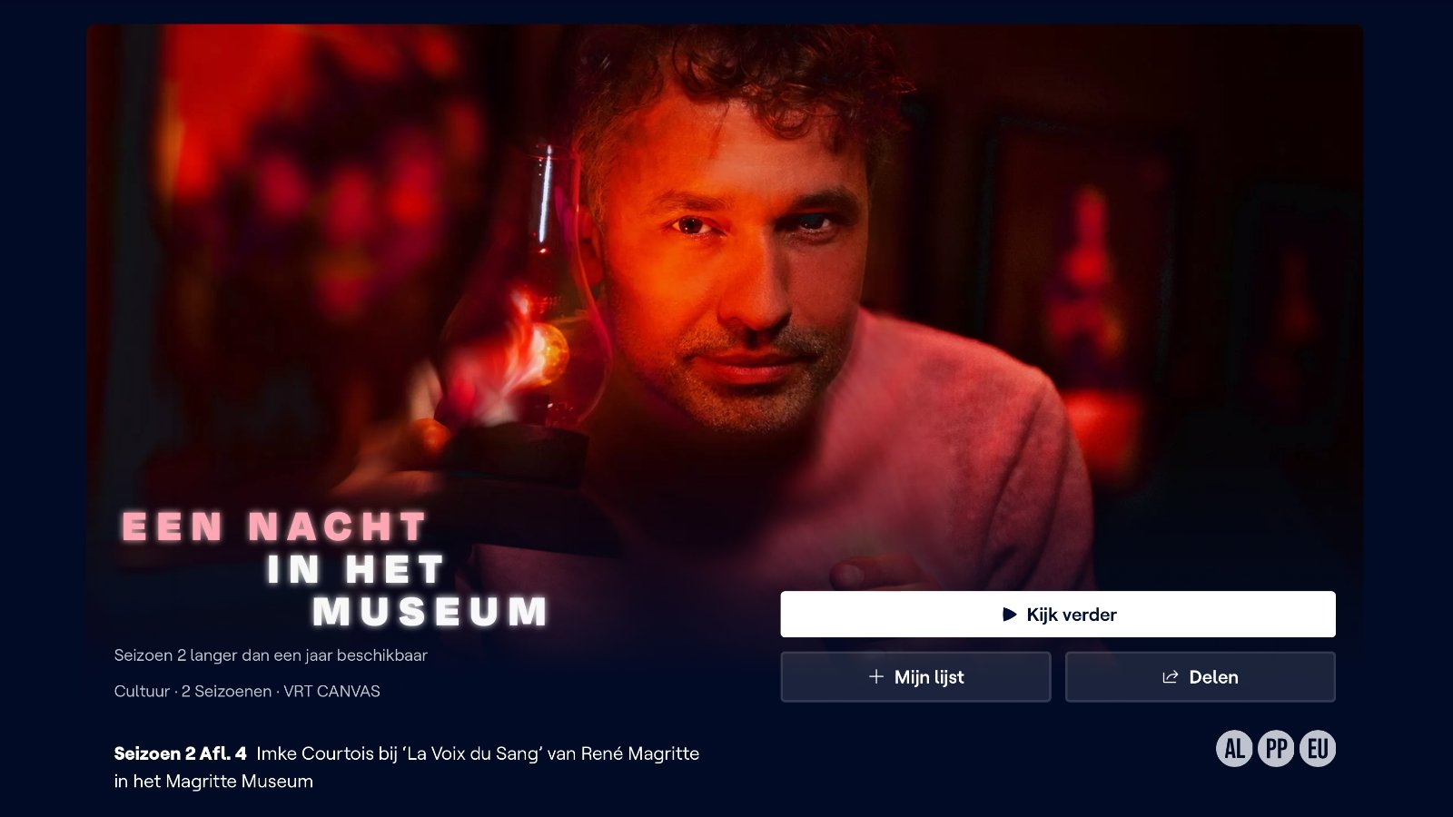 "Nacht In Een Museum" - Editor