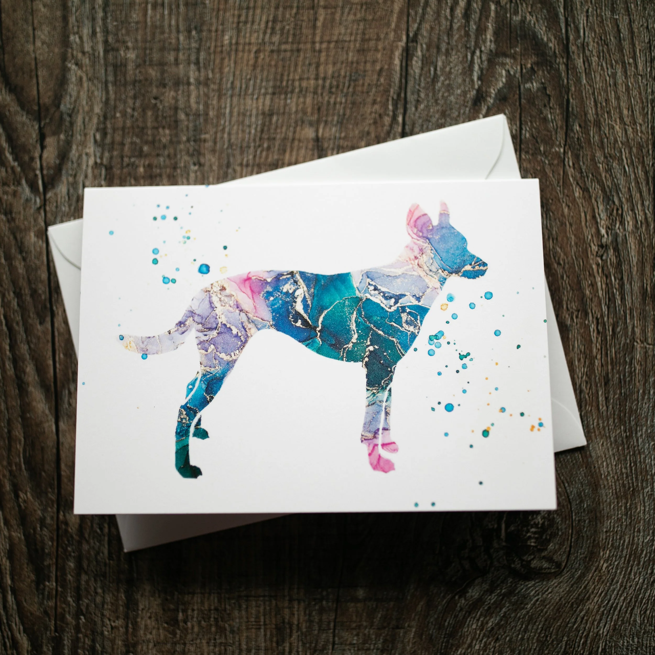 "Moki" Greeting Card