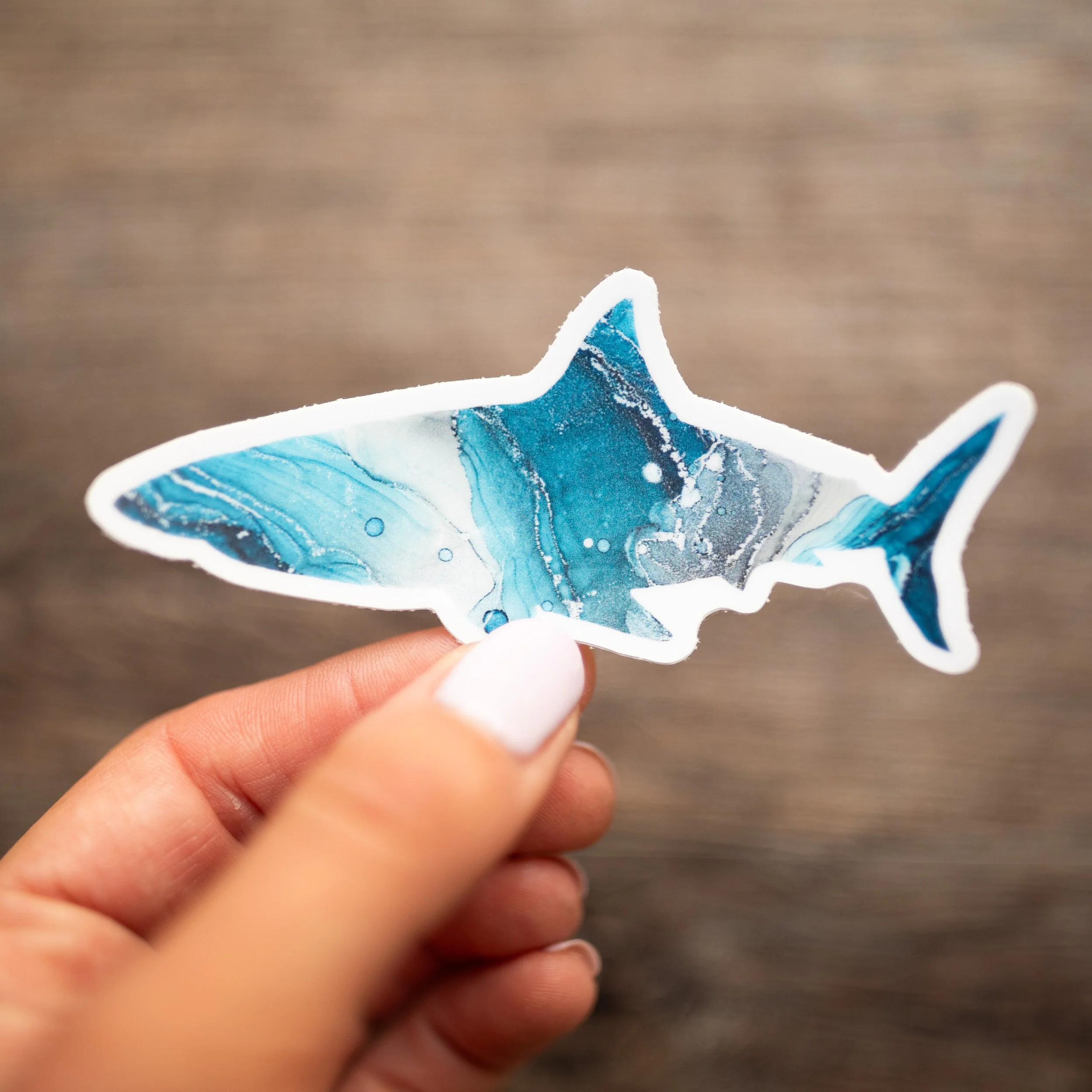 Vinyl Shark Sticker