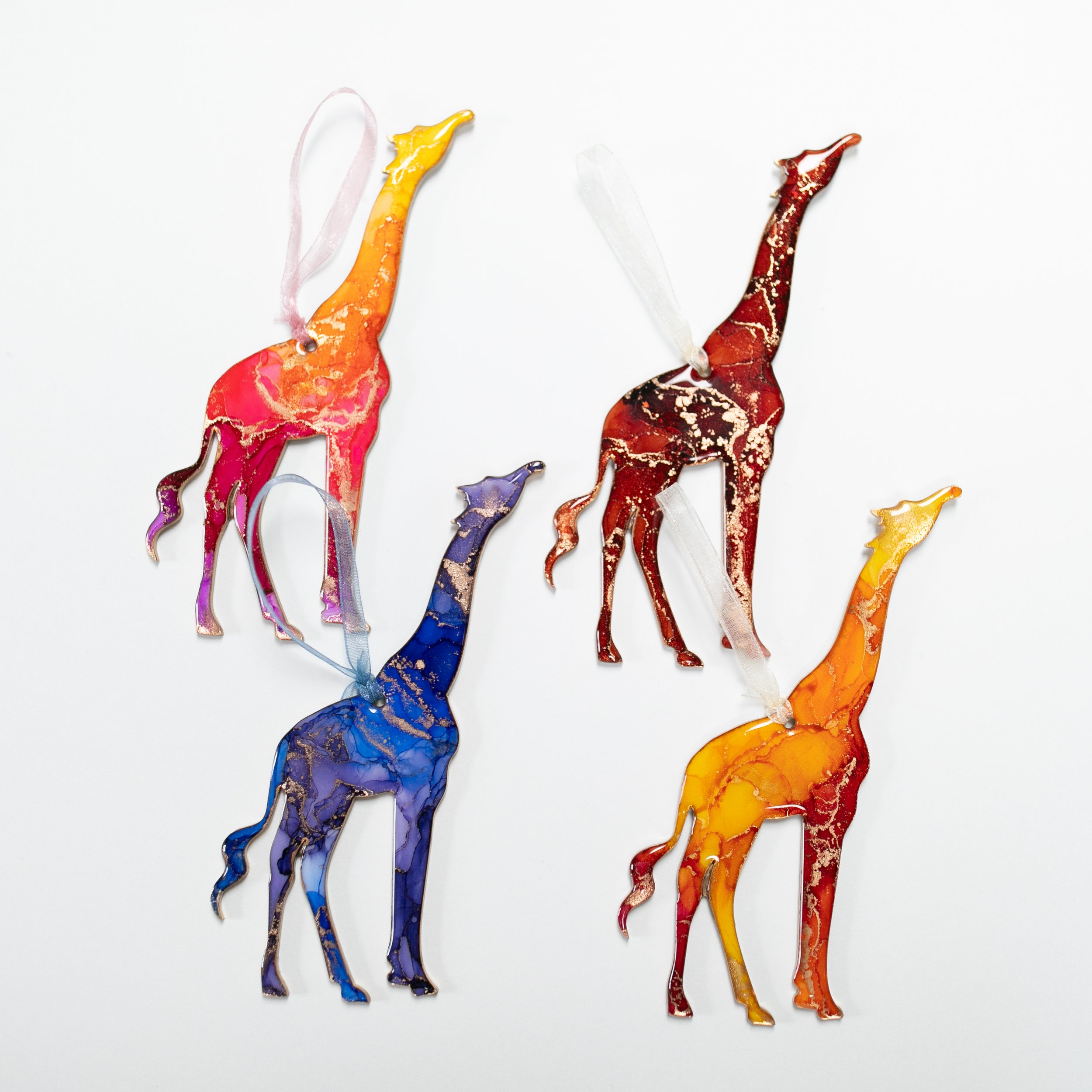 Giraffe Christmas Ornament PREORDER