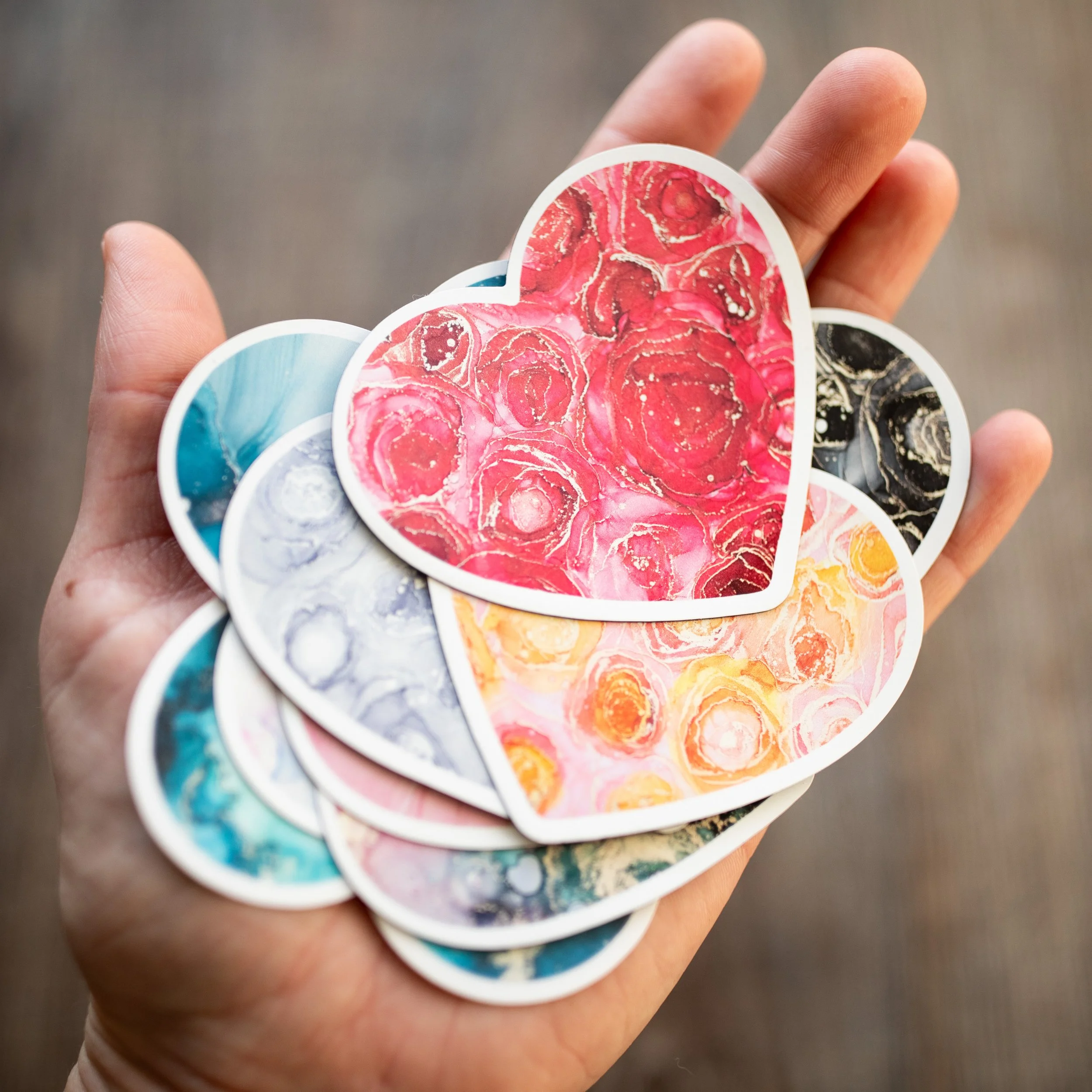 "Art For The Heart" Magnet Pack