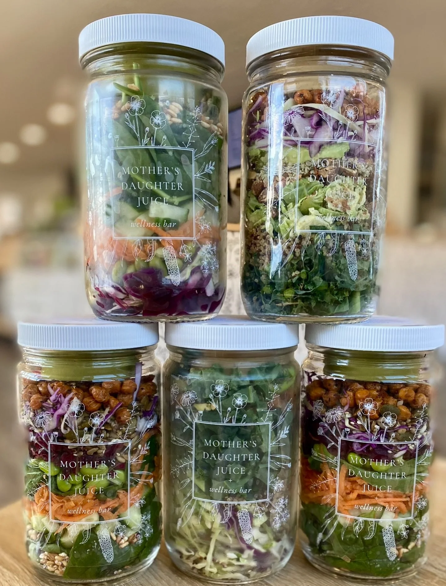 SALADS~BUY 2 GET 1 FREE! Make healthy eating the easiest part of your week 🍽️

Our fresh jarred salads are ready to grab and go&hellip;crisp greens, local produce, + house-made dressings that keep you fueled and feeling good. As always, everything r
