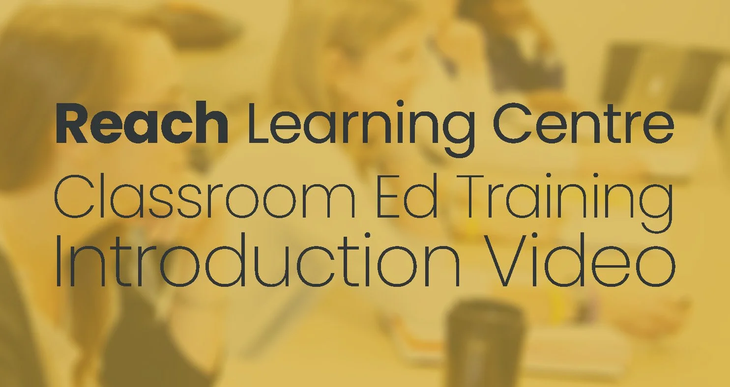 Training Services Reach Learning Centre Training services reach learning centre