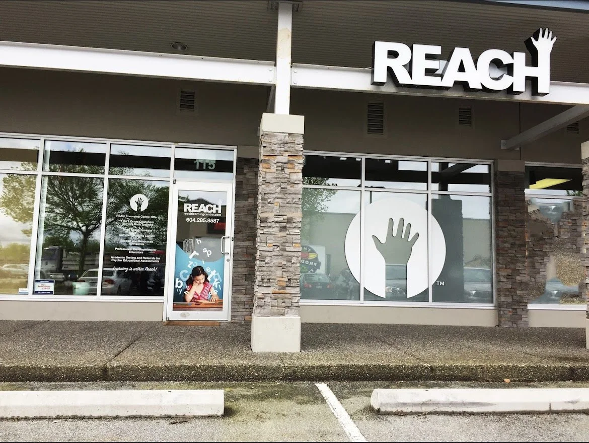 Front entrance of the Reach Learning Centre in Richmond