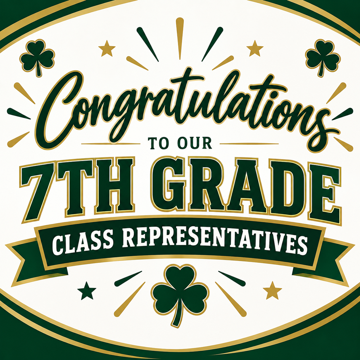 7th Grade Class Representatives