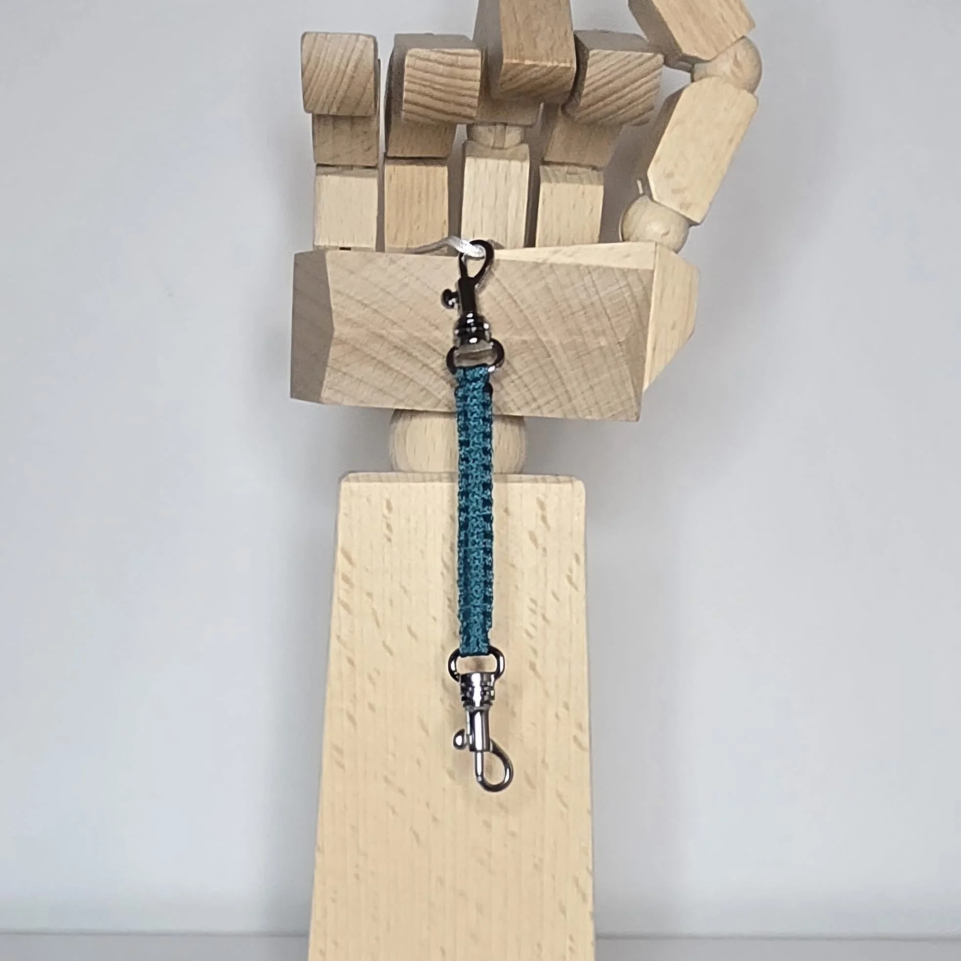 Prong collar safety clips