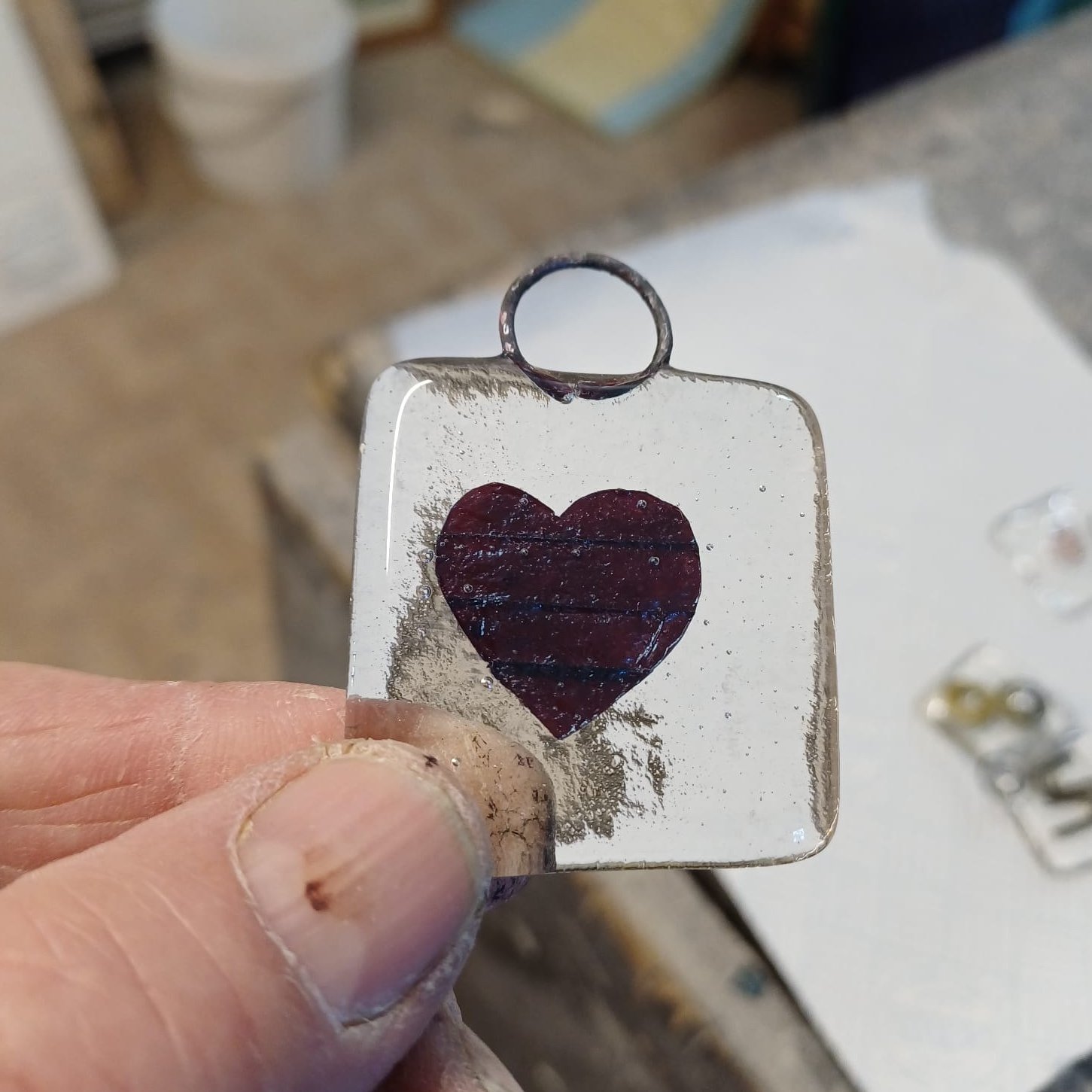 A LOVE LETTER TO INVERCLYDE | Fused Glass Sessions for 5-12yo
Thursday 16th &amp; Friday 17th April 10.30pm to 12.30pm

This is a fun exploration of ideas through the medium of glass, as part of a wider creative initiative delivered by @crowcottagear