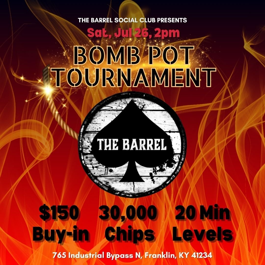 $150 Double Board PLO Bomb Pot