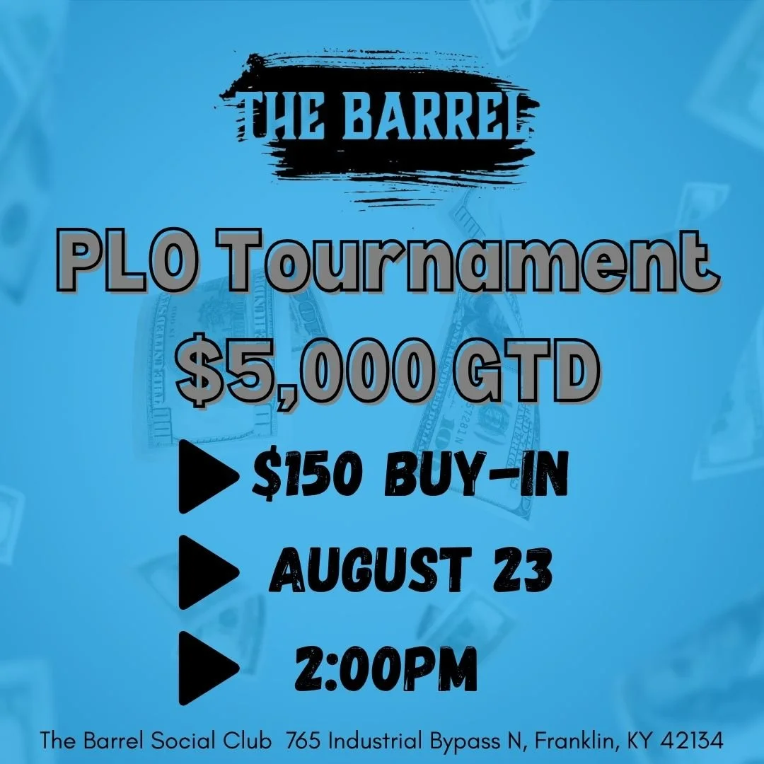 Pot Limit Omaha $5,000 GTD