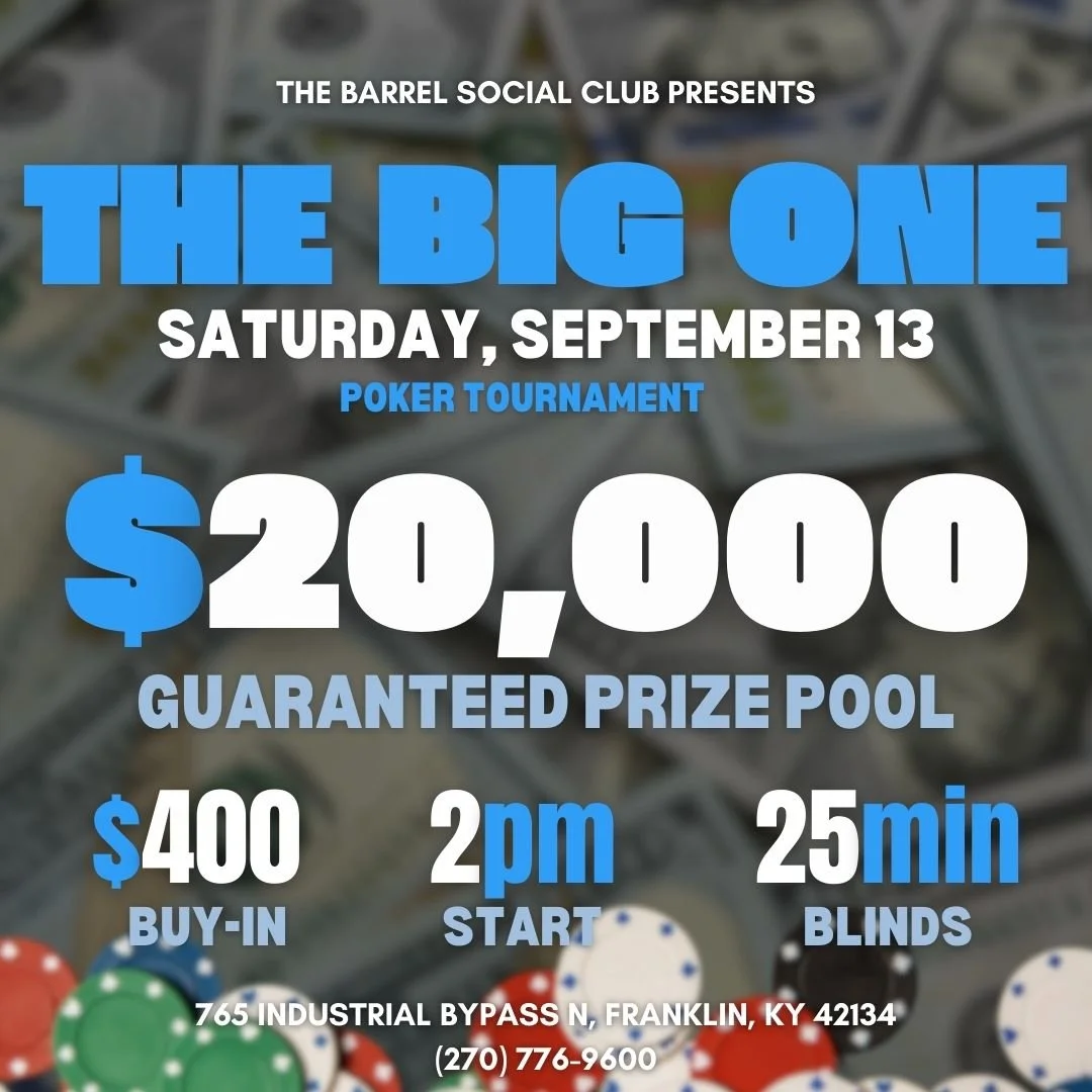 The Big One $20,000 GTD