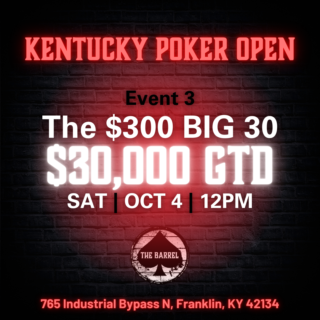 KPO Event 3: The Big 30