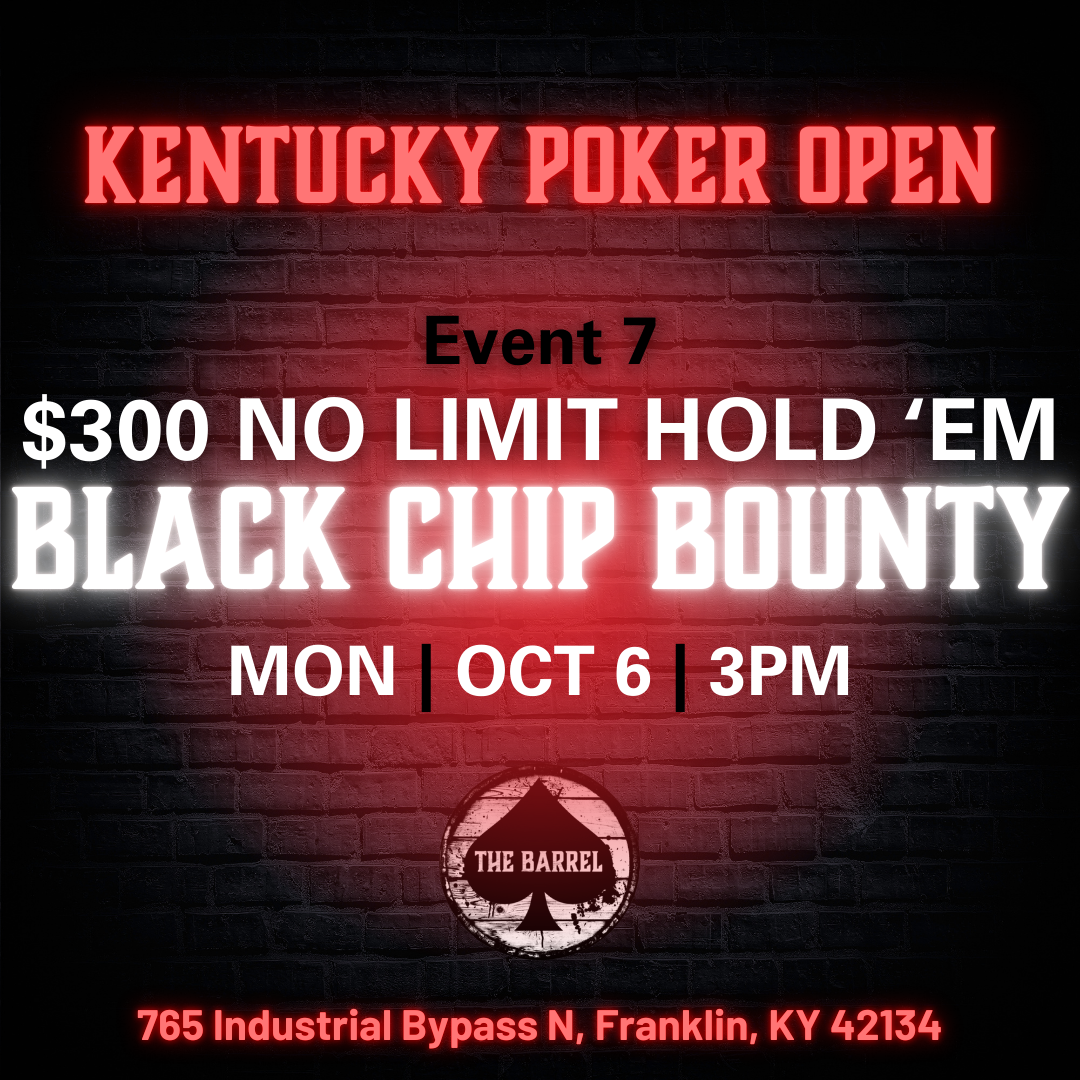 KPO Event 7: Black Chip Bounty