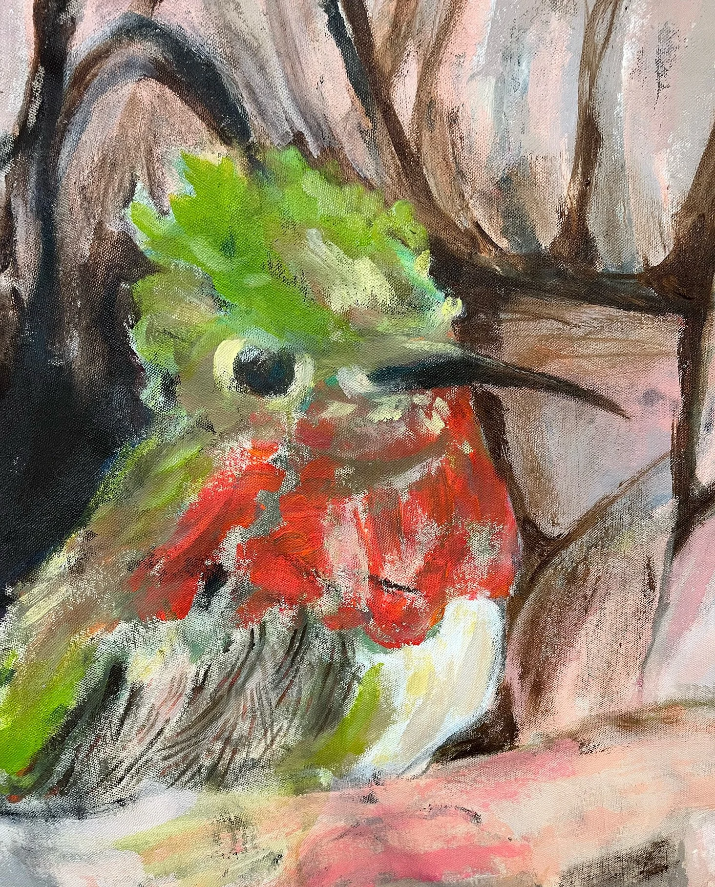 You are a humming bird