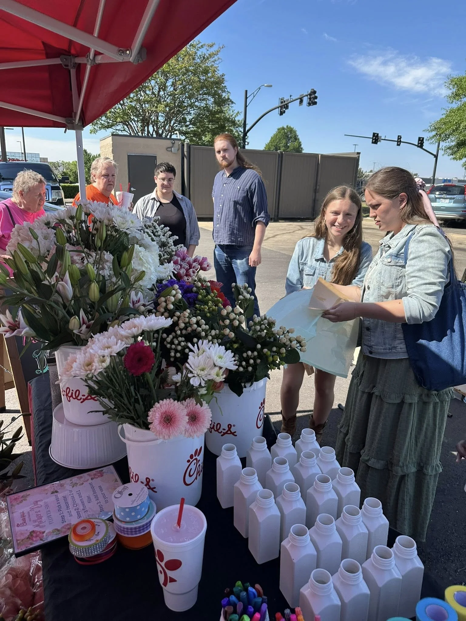 A Blooming Good Time at Our Mother’s Day Pop-Up Flower Shop