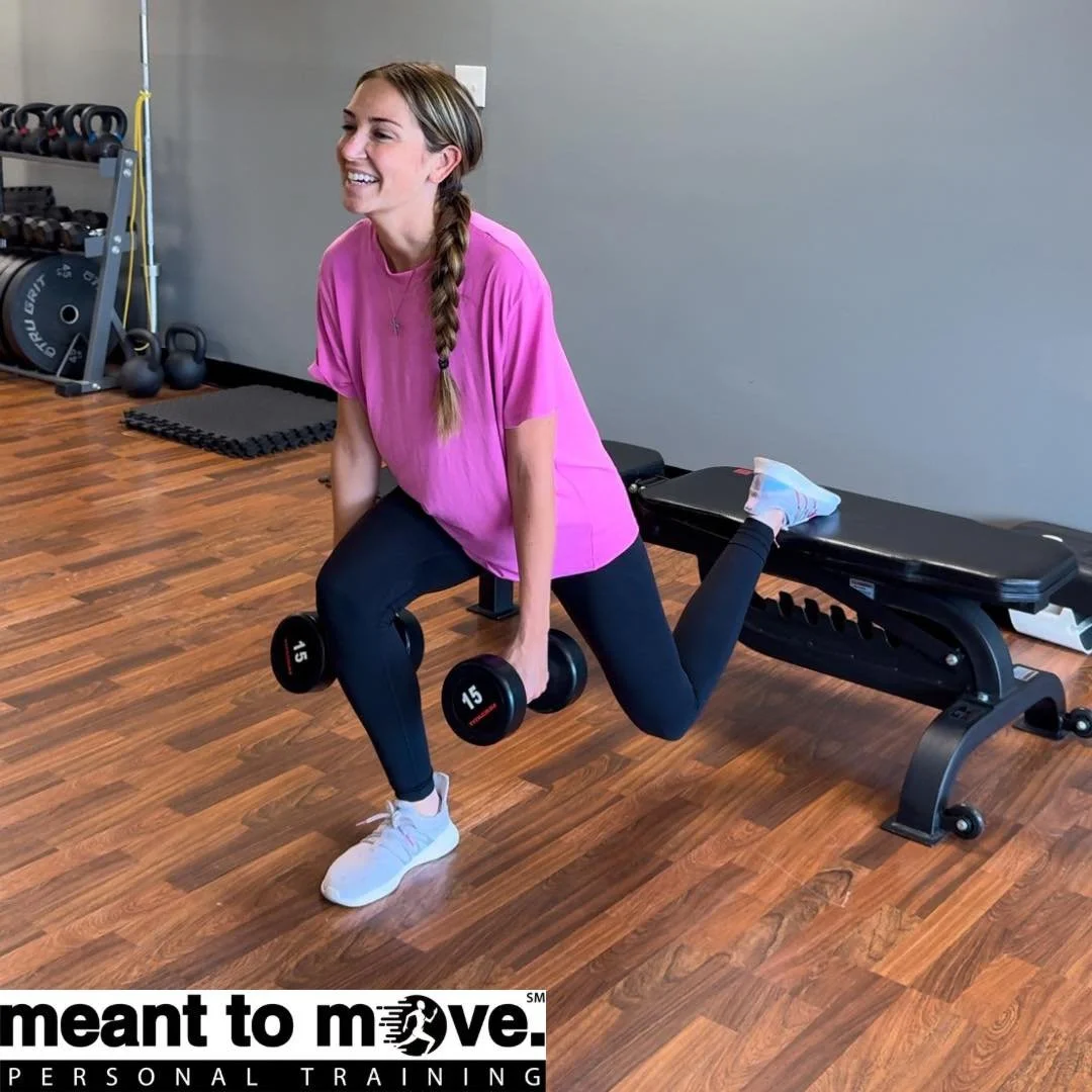 Where else can you be that happy doing Split Squats?!?!

Only at 𝗺𝗲𝗮𝗻𝘁 𝘁𝗼 𝗺𝗼𝘃𝗲.℠ 𝗽𝗲𝗿𝘀𝗼𝗻𝗮𝗹 𝘁𝗿𝗮𝗶𝗻𝗶𝗻𝗴