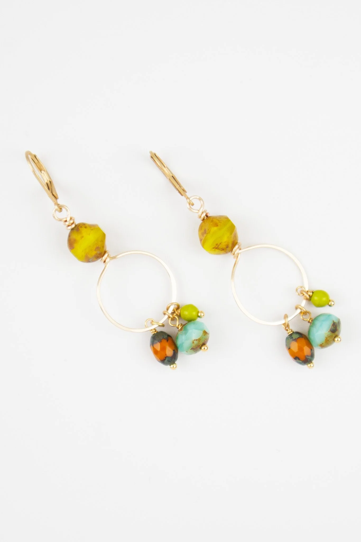 Color Field Hoop Earrings