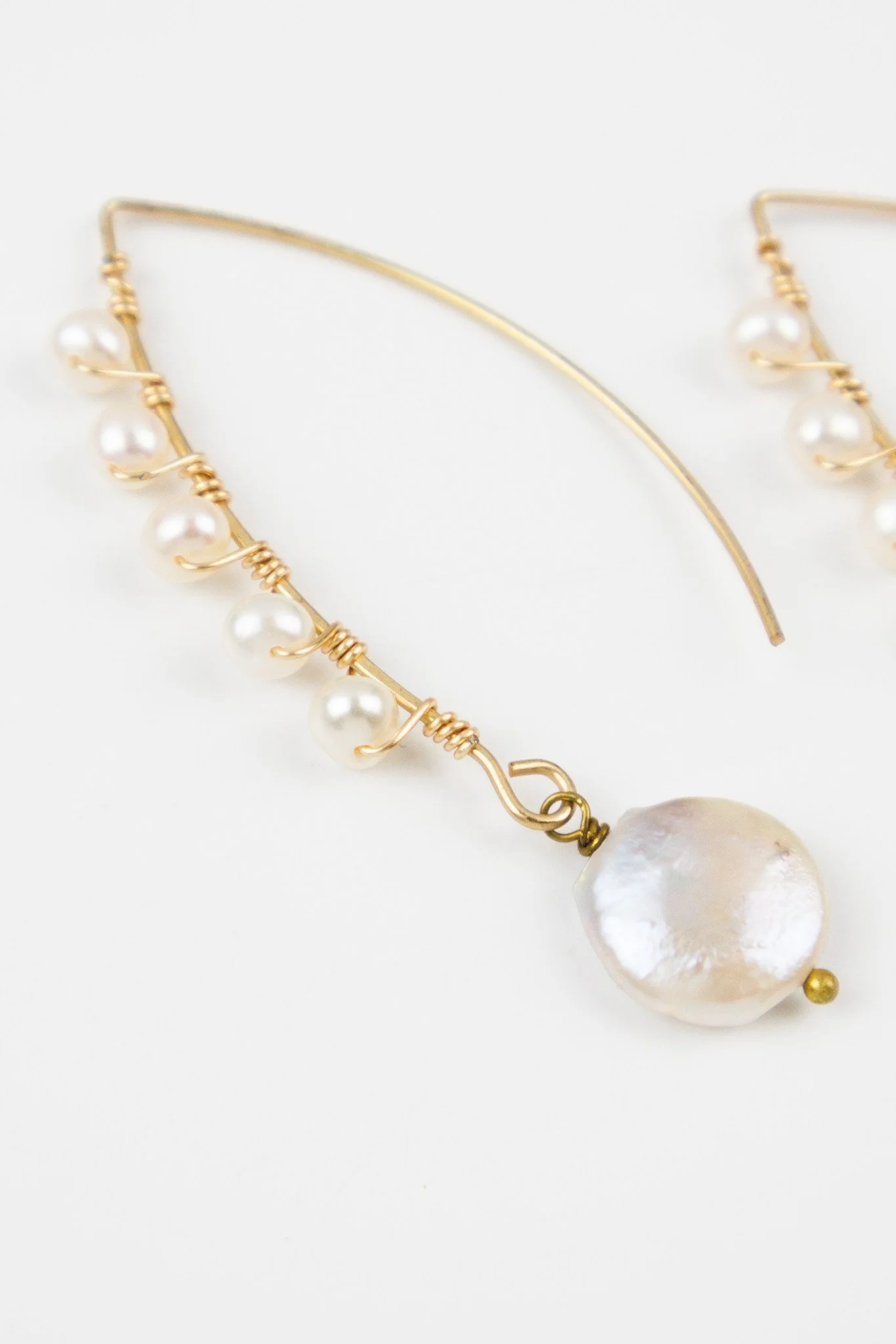 Pearl Continuum Earrings