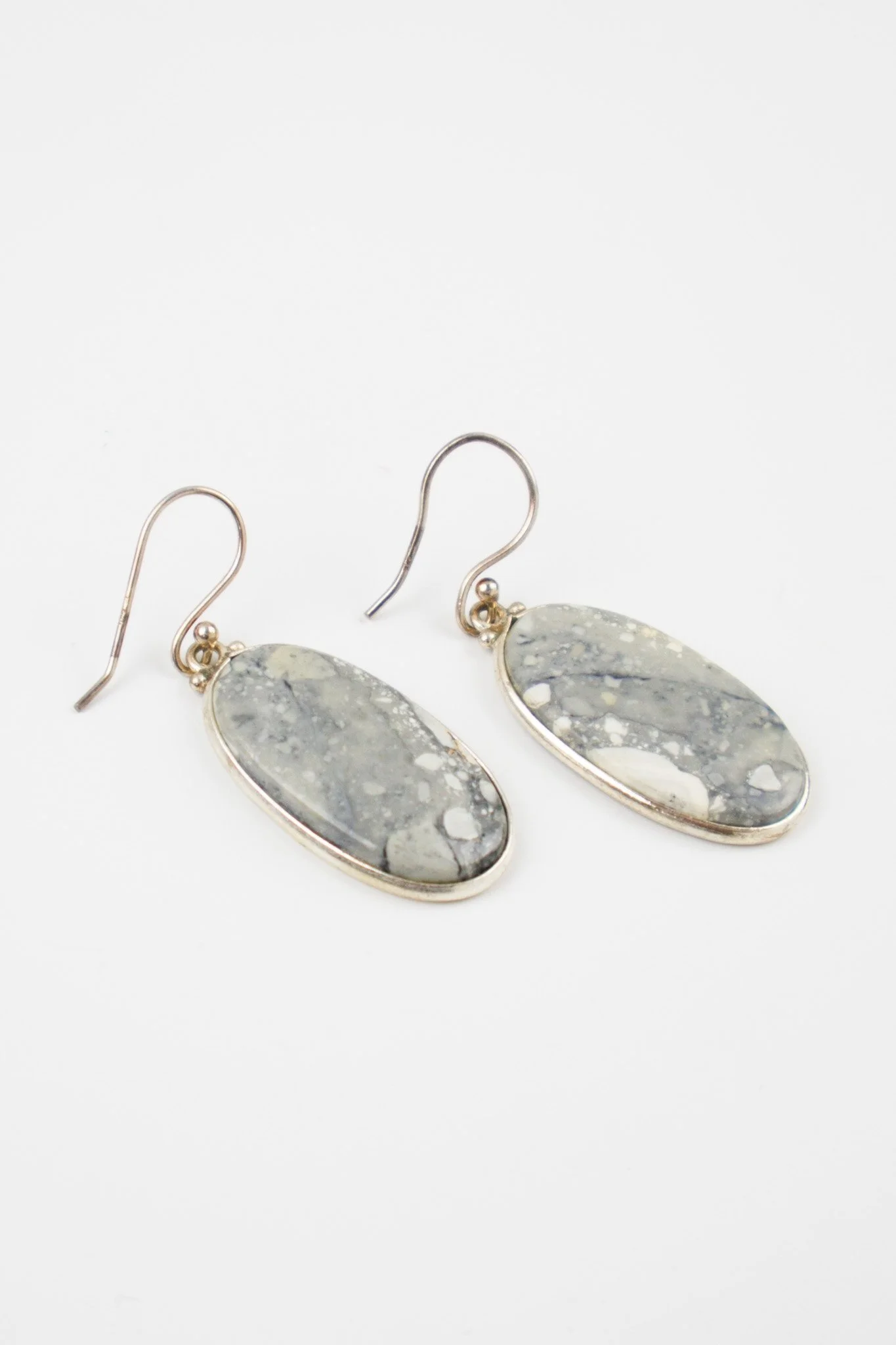 Grey Meridian Earrings