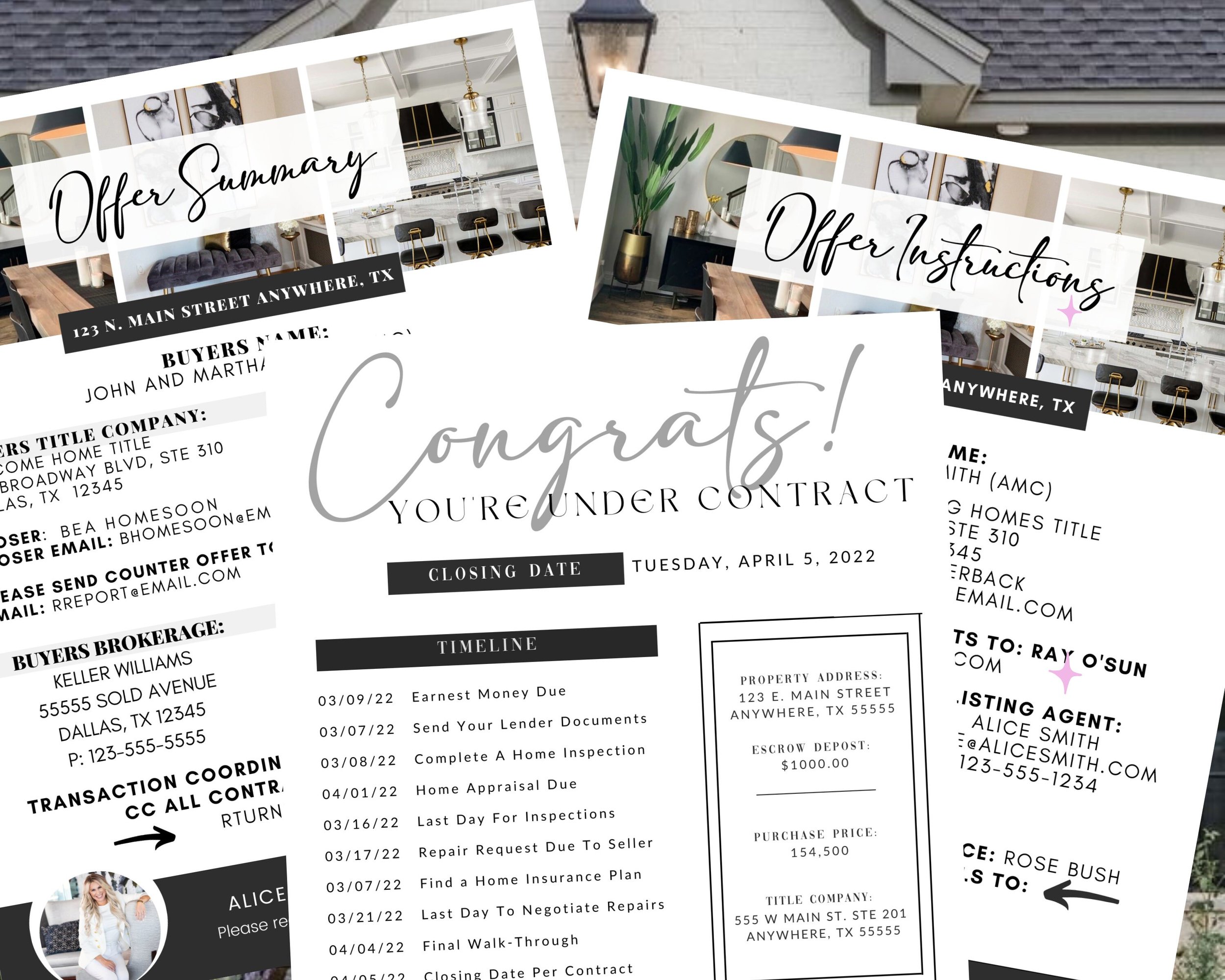Modern Real Estate Offer Bundle