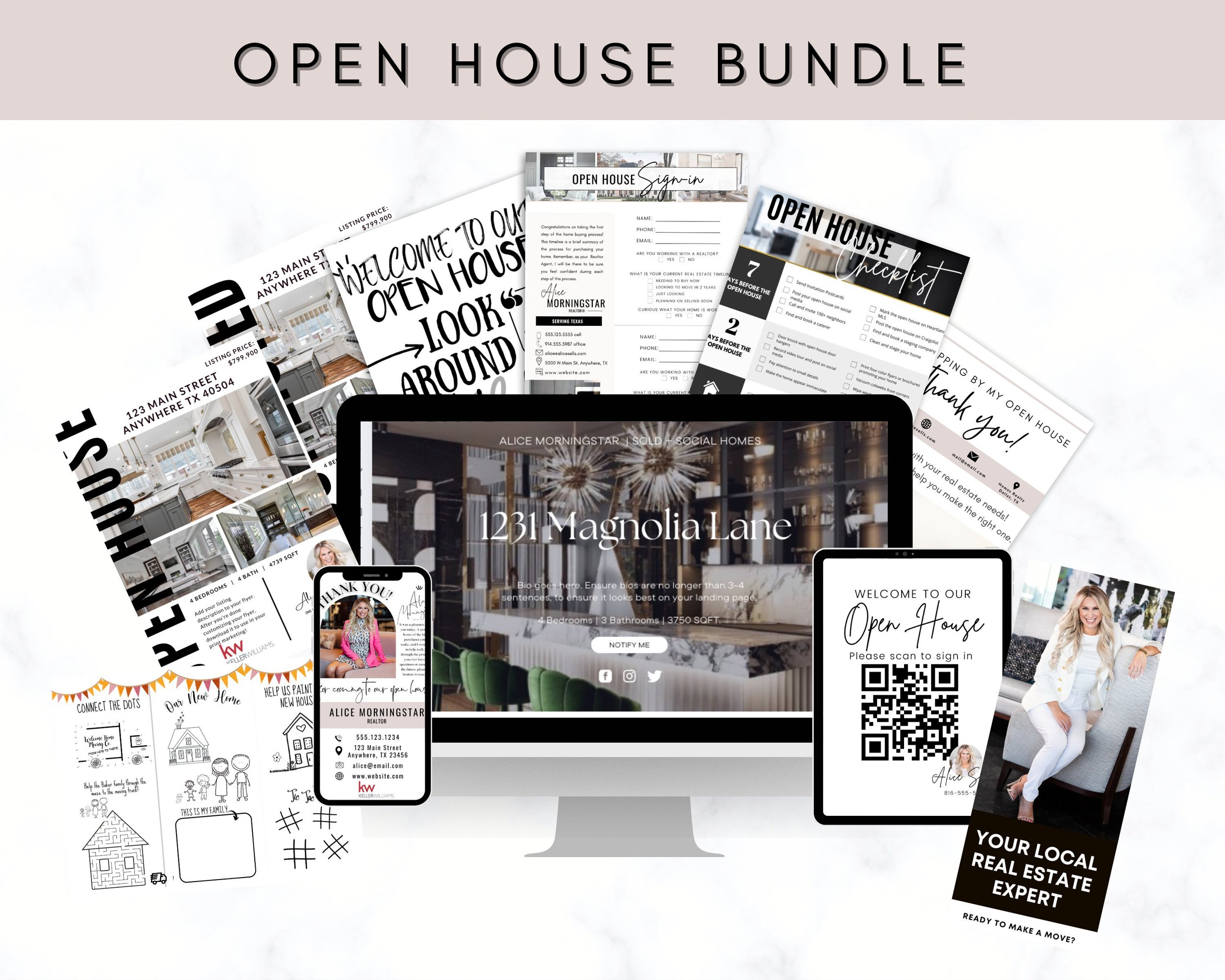 Real Estate Open House Bundle