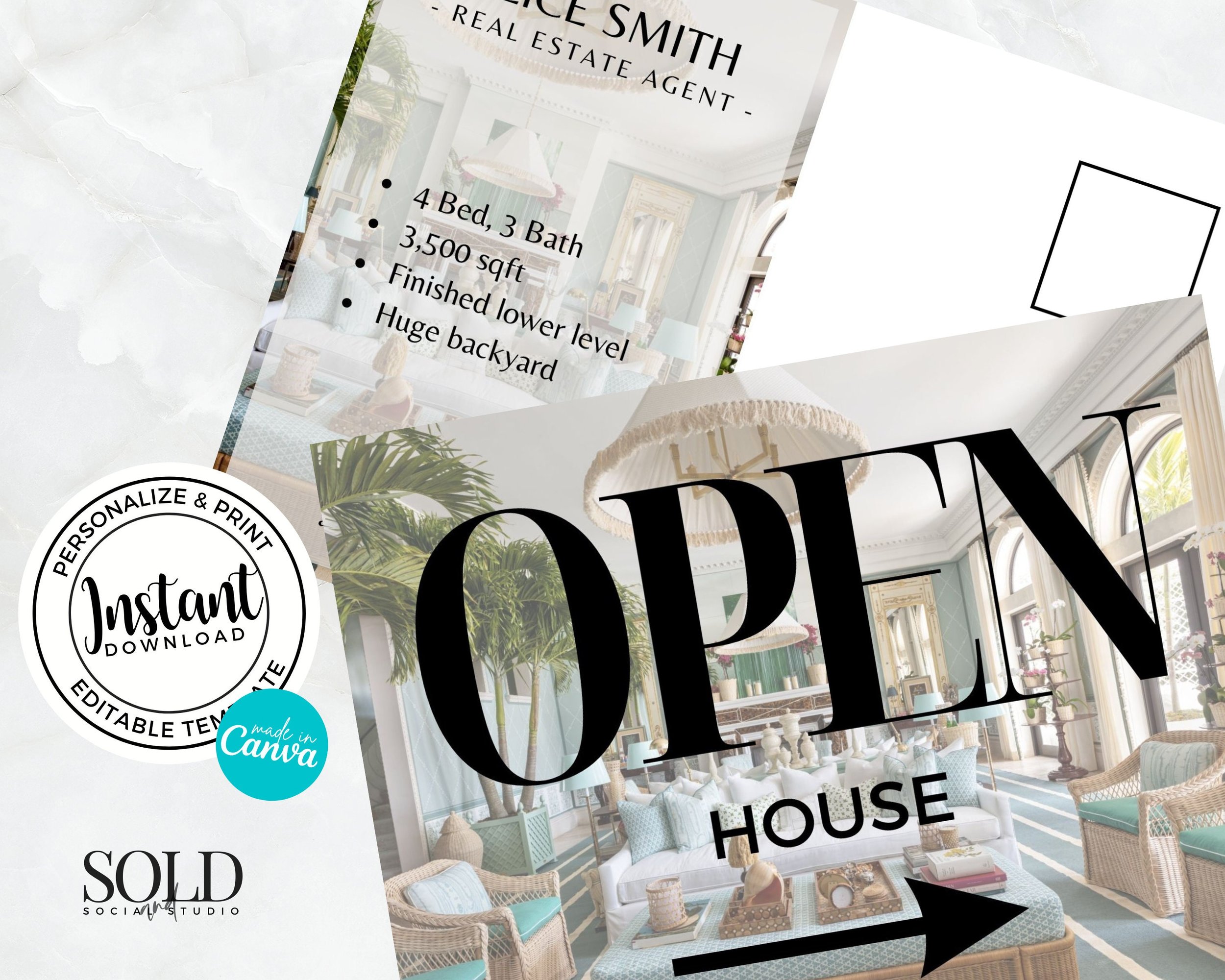Open House Postcard
