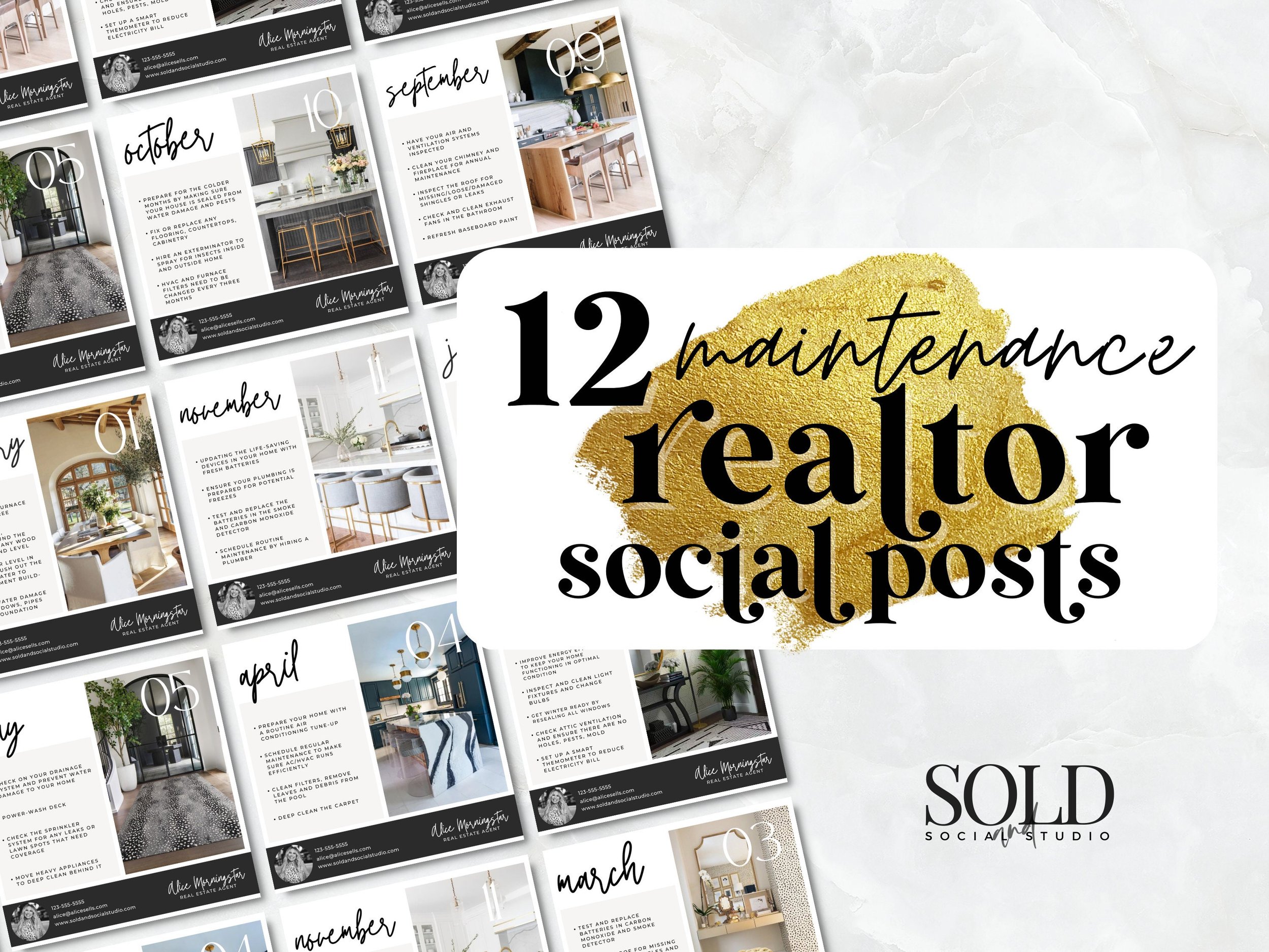 Realtor Home Maintenance Posts