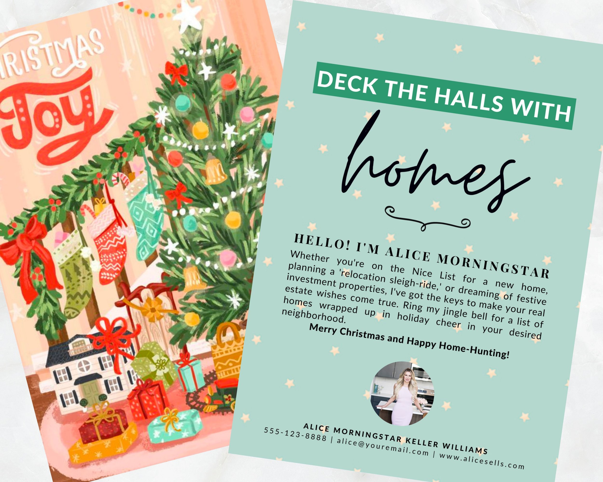 Christmas Joy Postcard