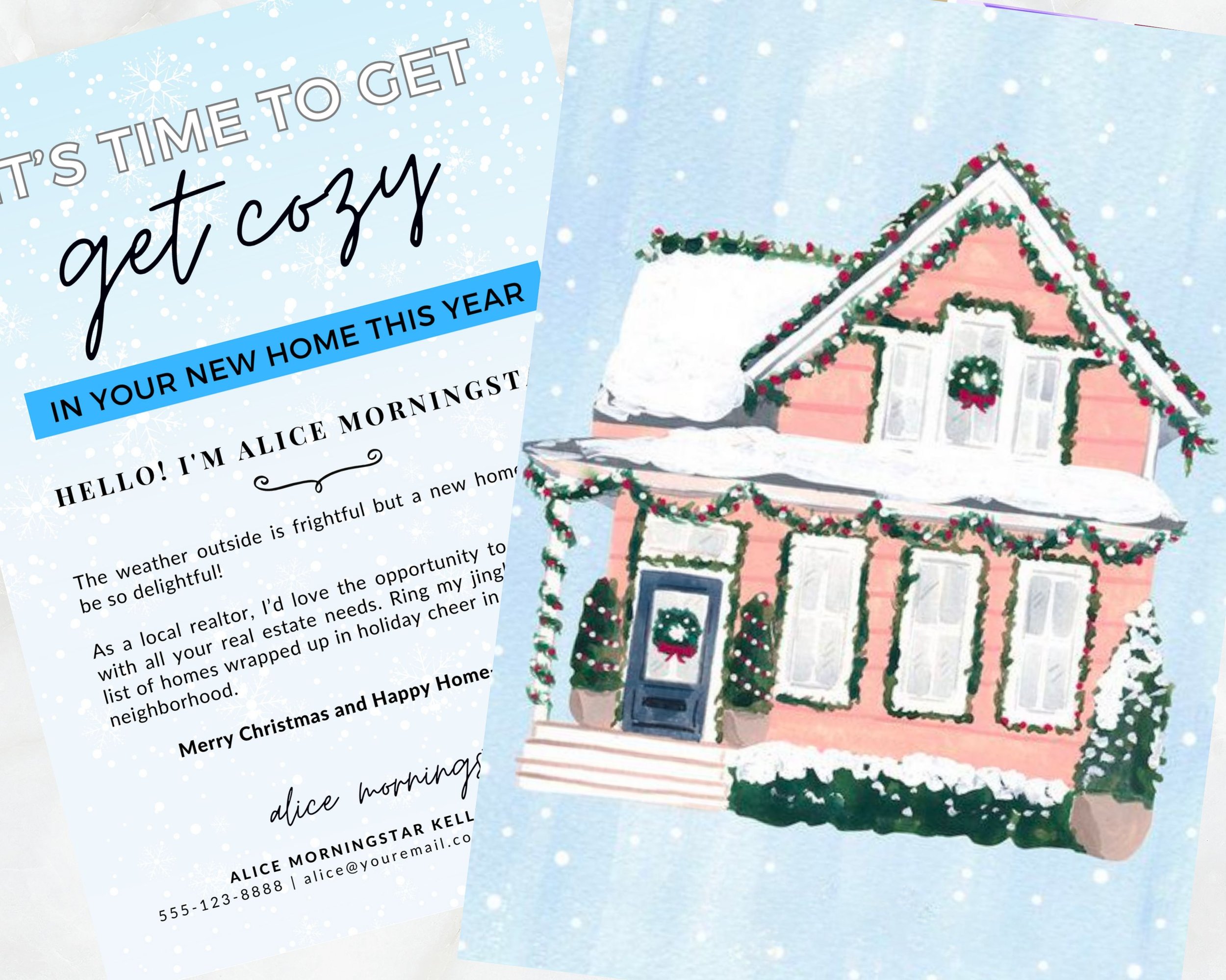 Get Cozy Postcard