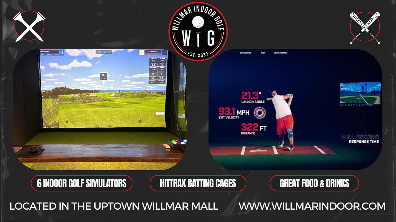 Willmar Indoor Golf & Cages Golf Simulators in Willmar MN