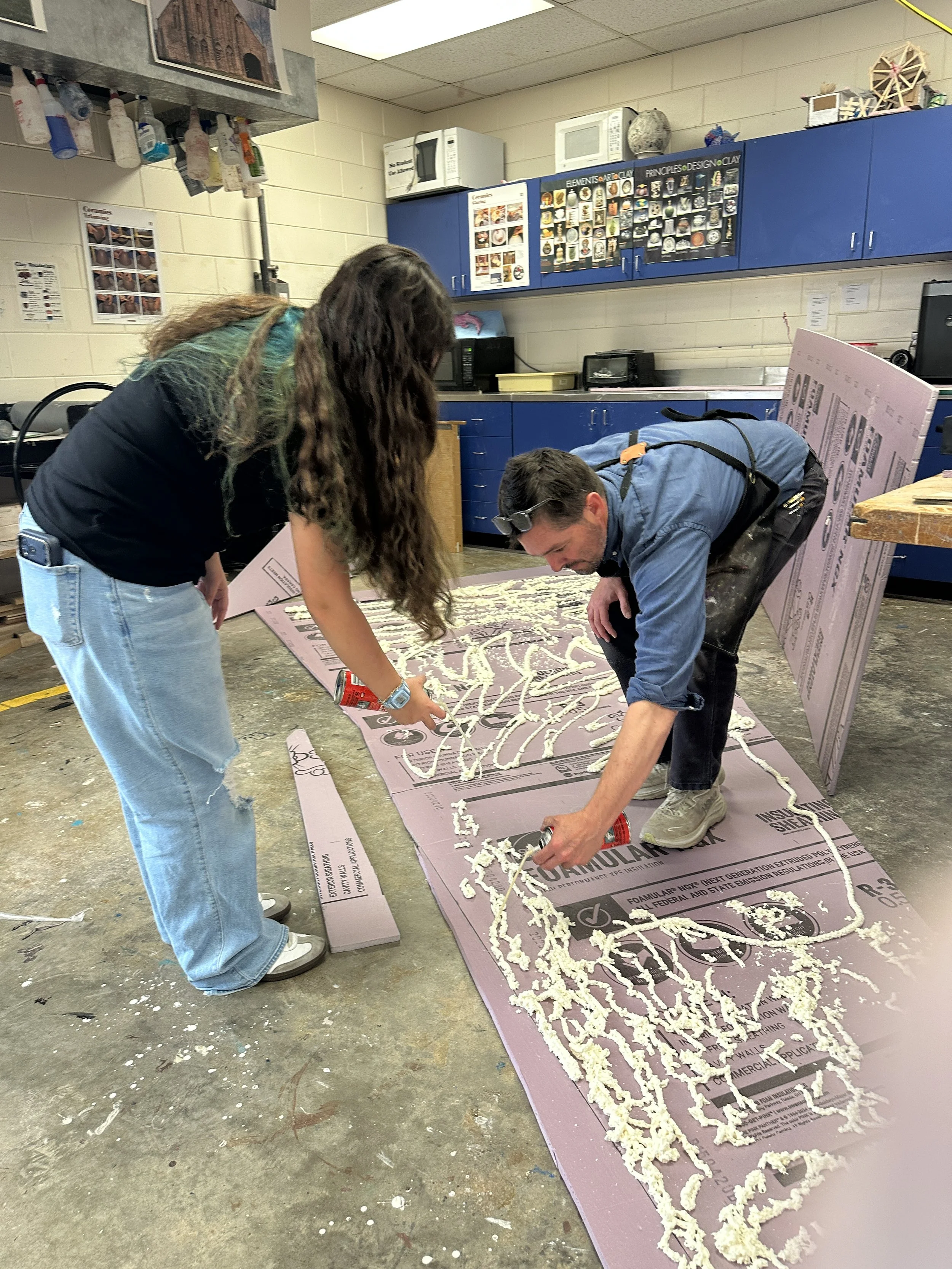 An 18-Foot Airplane Wing, XPS Foam, and Why This School Is Something Special