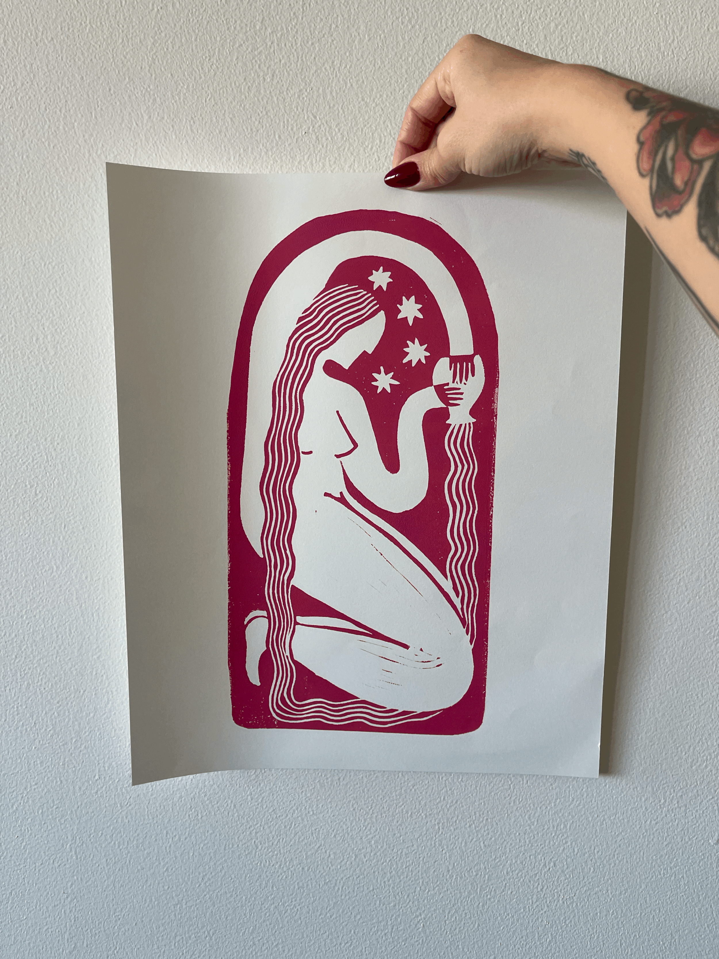 Magic Hair Lady - Pink