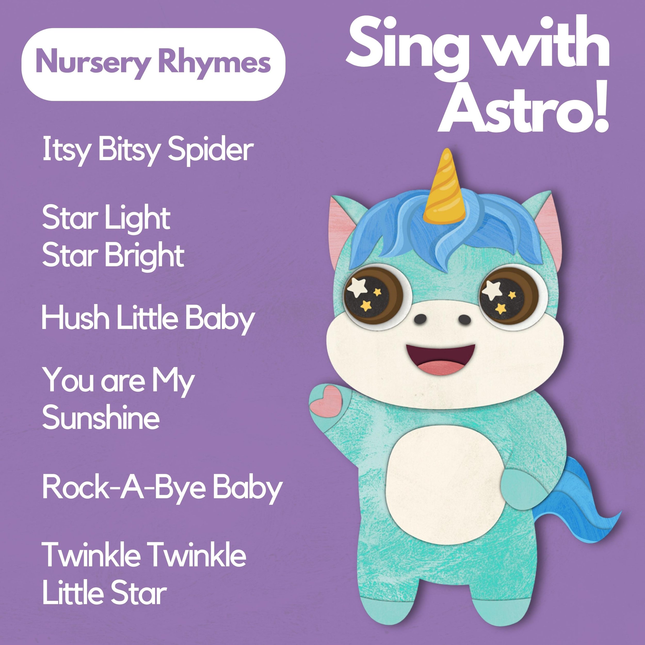 Astro Learns English: Nursery Rhymes