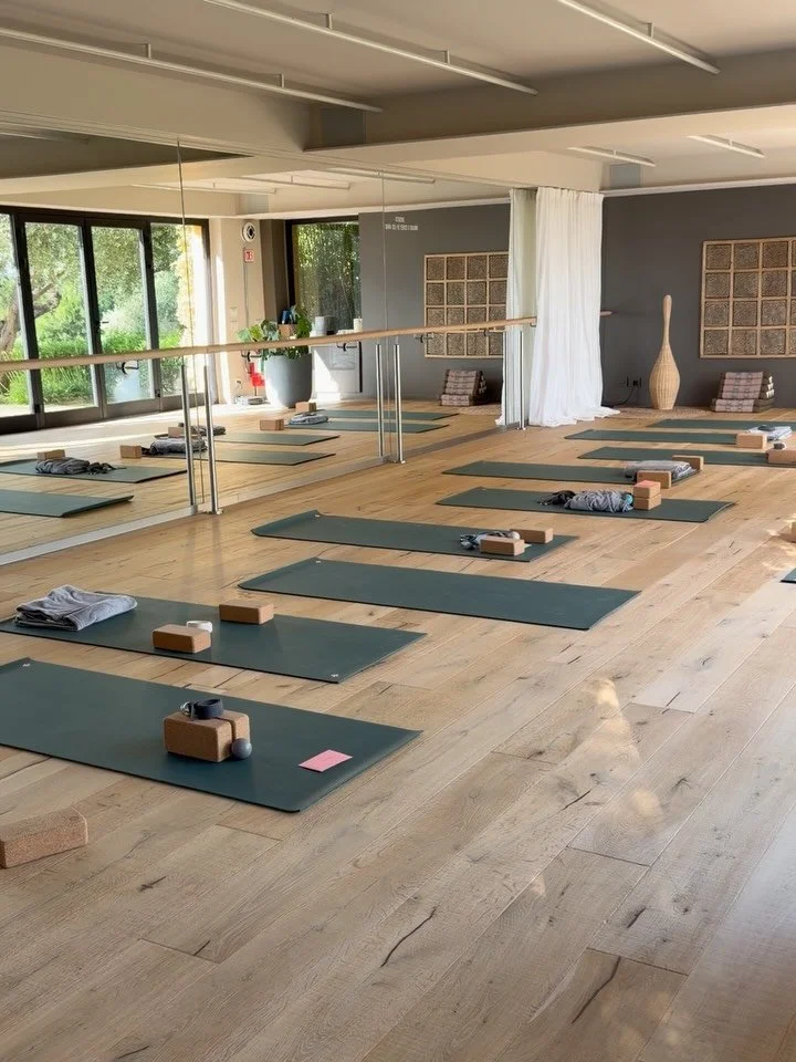 from the yoga to the views to the our little community who traveled a good distance to be here 🥂 I have so much gratitude for this experience ❤️ @lumosyogaandbarre #lumositalyretreat #ladolcevita
