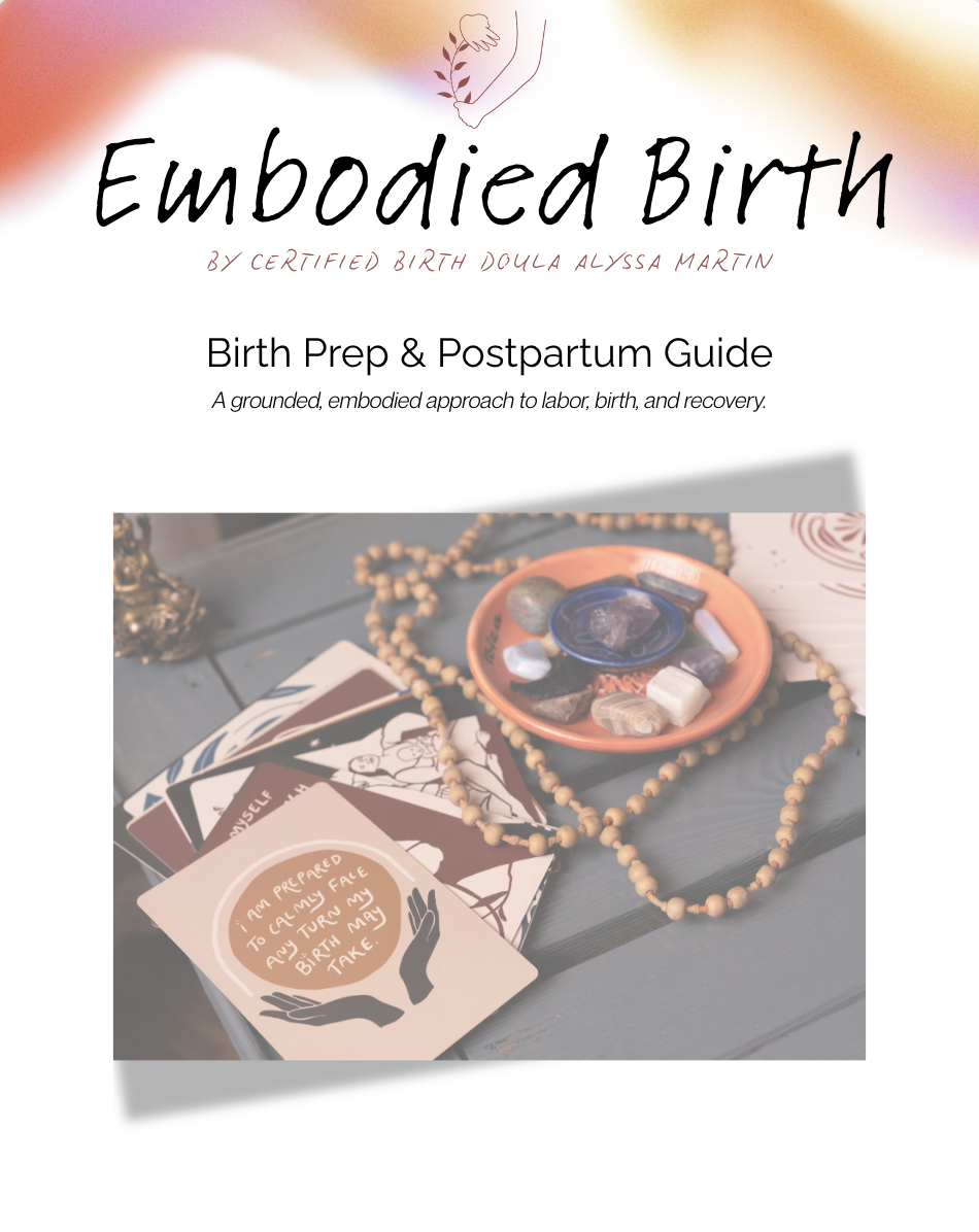 Embodied Birth Prep Packet