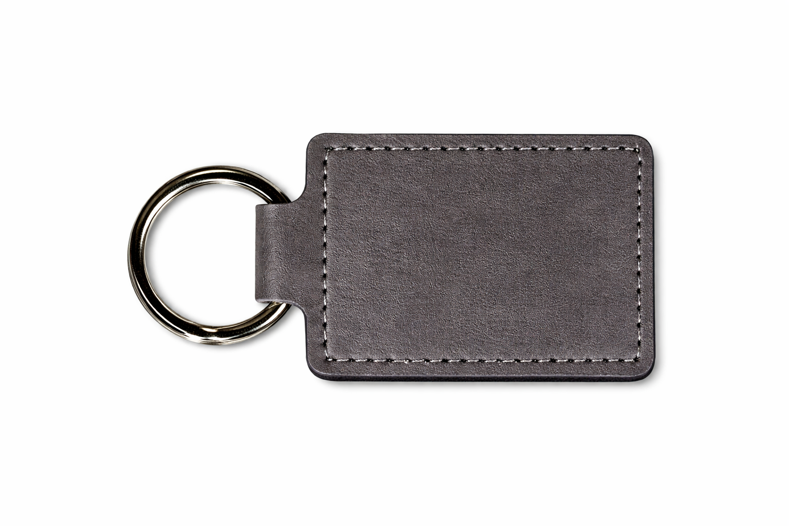 PU Leather Keychain-Dark Brown (Pack of 25)
