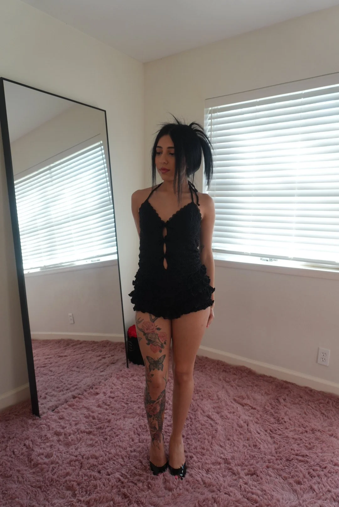 Midnight Flirt Romper