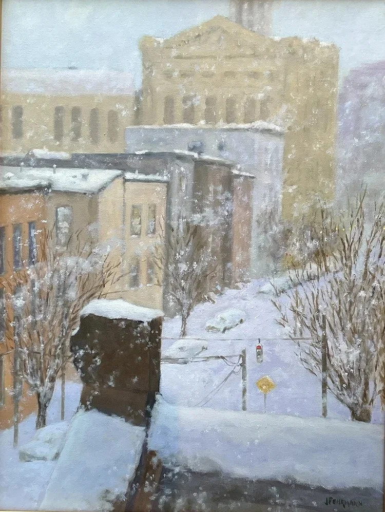 Snow on Guilford Ave. Baltimore 20x24 $595.jpg