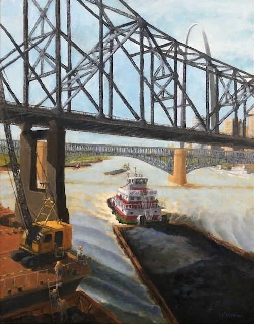 Pushing Coal Upriver