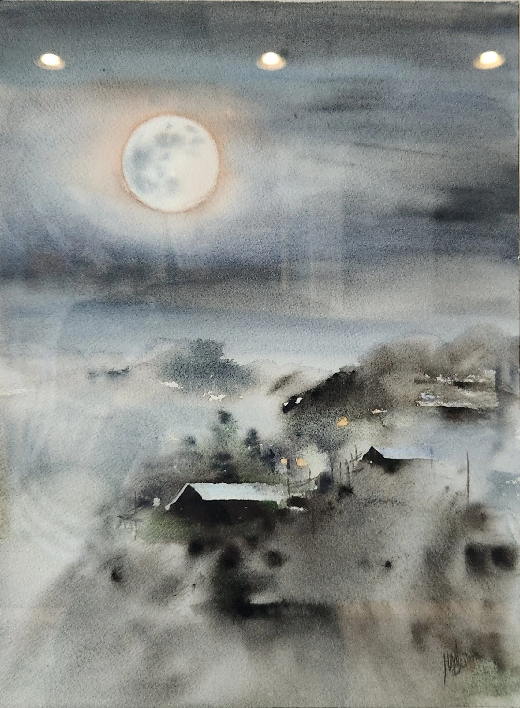 Moonshine on a Cloudy Night