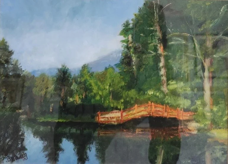 Red Bridge 11x14 $400.jpg