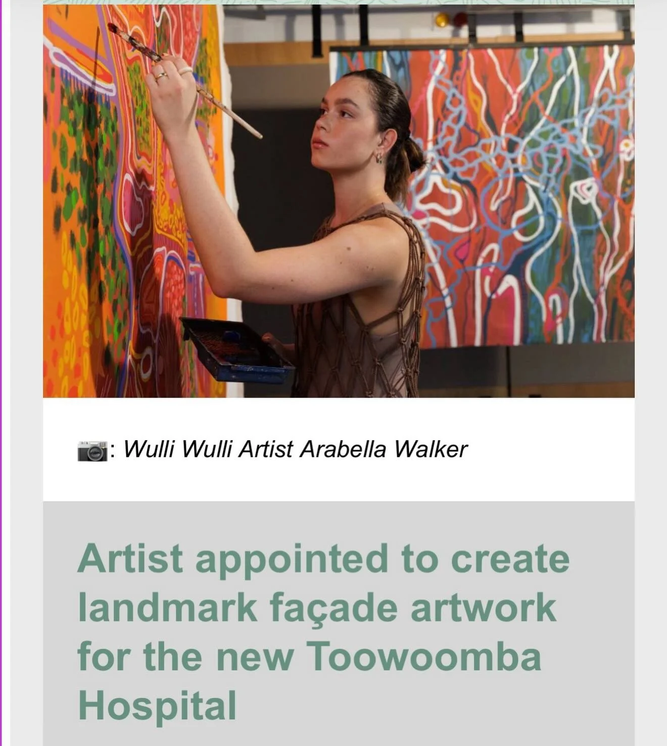 Super excited to share my involvement in the New Toowoomba hospital!! 

Read more about it through the link in my bio!