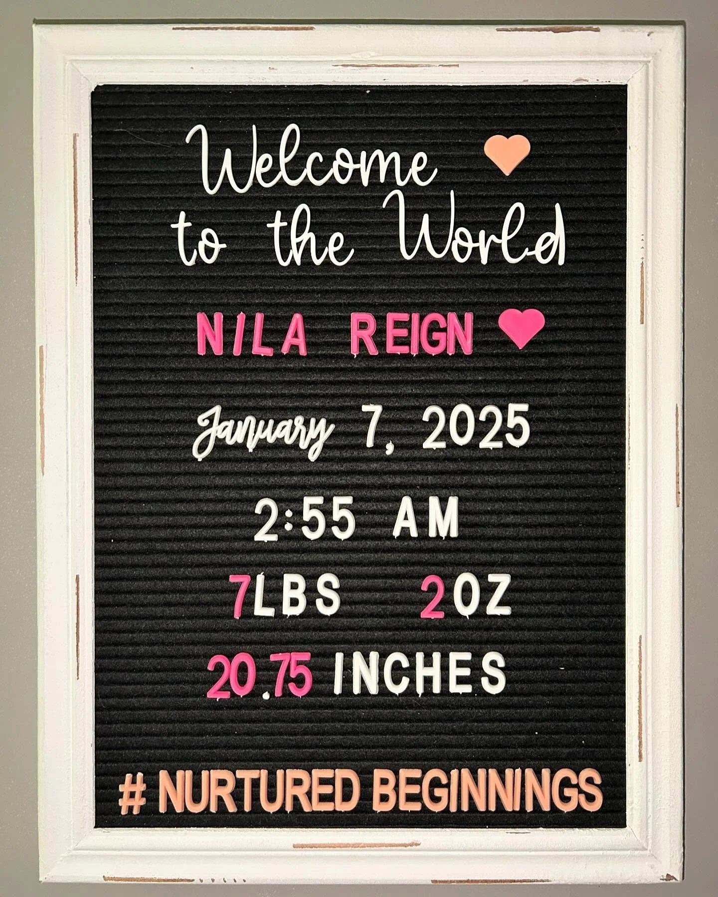 Sweet baby girl was born gently into her father&rsquo;s waiting hands. Her family was so excited to finally greet her. We will forever be in awe of the strength and grace of women as they birth their children. #NurturedBeginnings #communitybirth #com
