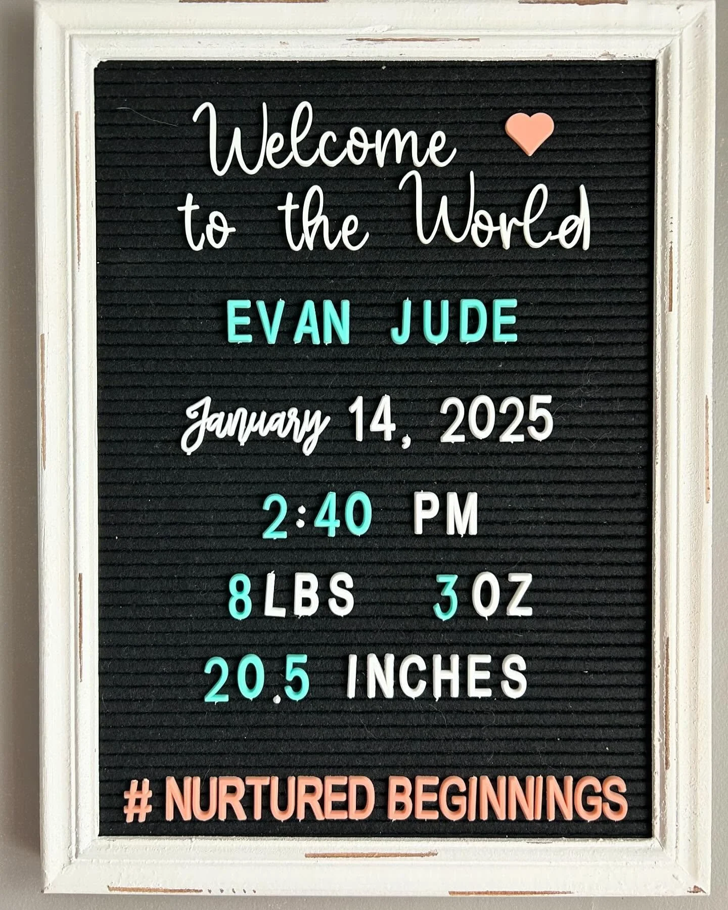 Welcome sweet child! I&rsquo;ll always have a spot in my heart for vbac moms. This couple labored together so beautifully, it truly was an honor to be included as their birth team. #NurturedBeginnings #advocacyinbirth #newborn #communitymidwife #nort