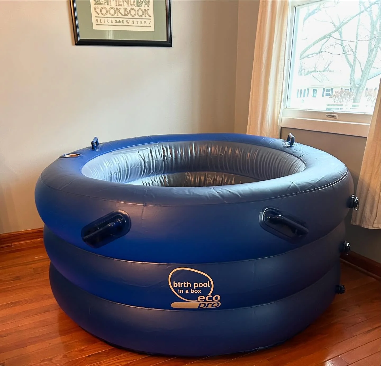We managed to get visits wrapped up before ice started, leaving plenty of time to come home and check out our new tub. Just look at that color! Want to see it up close in person? Come visit us at the WMEE Baby Fair! #NurturedBeginnings #communitymidw