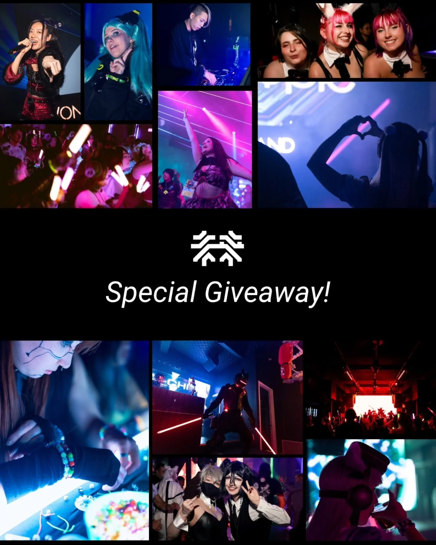 To celebrate the birthday of our mastermind @percival.dj, we're hosting a special ticket giveaway!!!! 🎂
To enter, make sure to use our Story template and share your favourite Mirai Nights Memories!!! 
Don't forget to check our website for all prev
